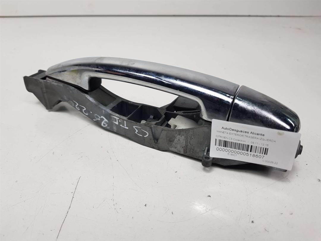 MANETA EXTERIOR TRASERA IZQUIERDA - 9684560080 - CITROEN - C3