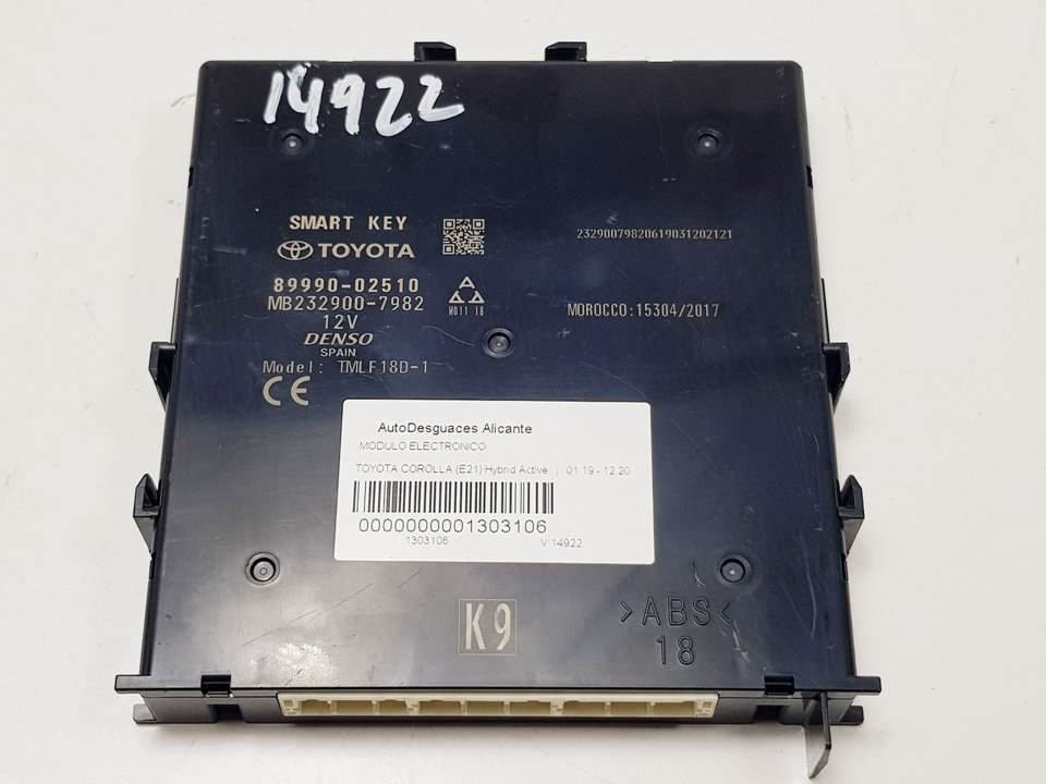 MODULO ELECTRONICO - 8999002510 - TOYOTA - COROLLA (E21)
