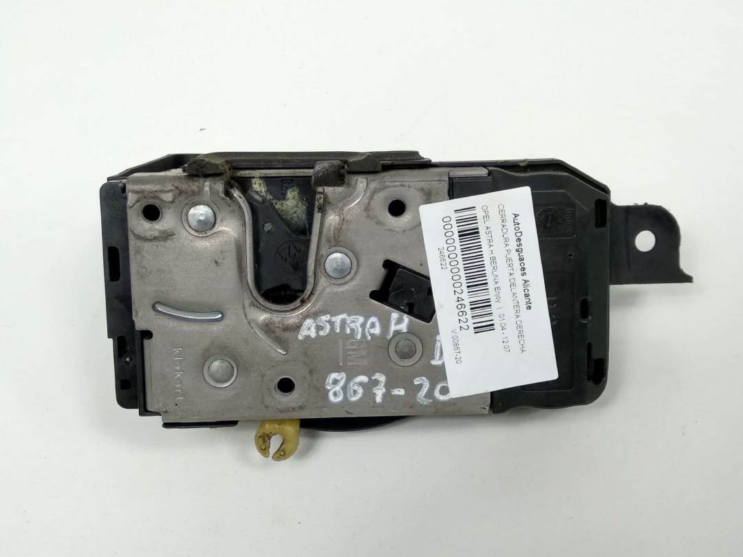 CERRADURA PUERTA DELANTERA DERECHA - 13220368 - OPEL - ASTRA H BER.