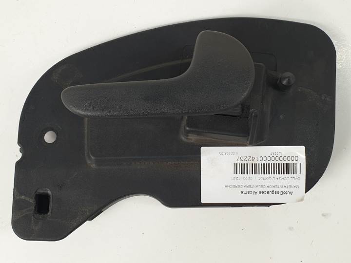 MANETA INTERIOR DELANTERA DERECHA GM24423524 OPEL CORSA C Autodesguaces Alicante