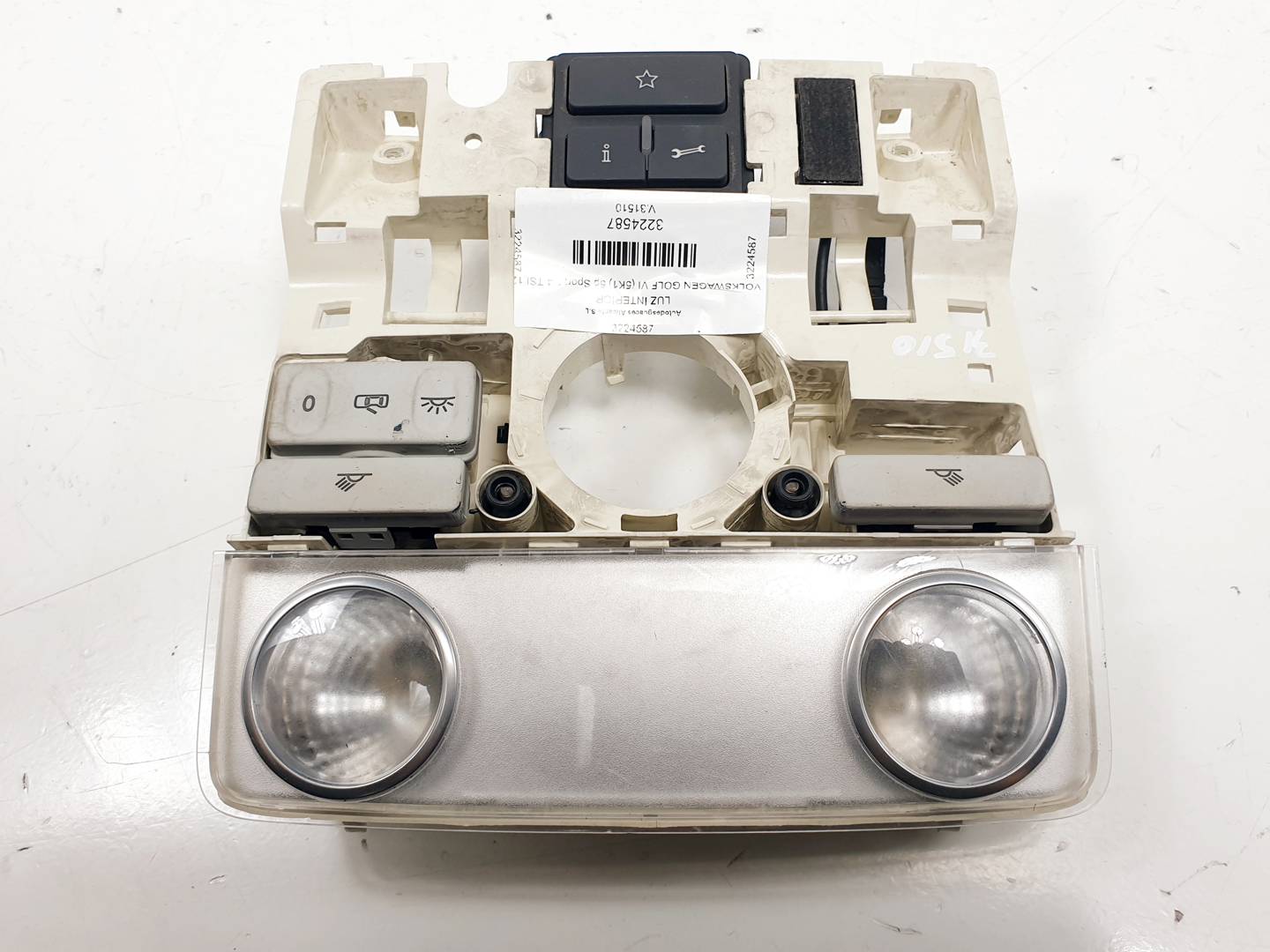 Interior light - 1K0947105 - VOLKSWAGEN - GOLF VI (5K1)