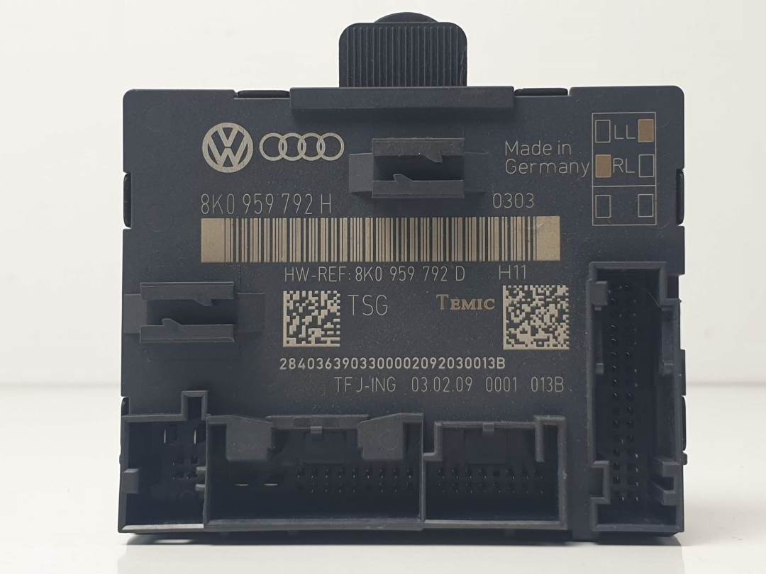 MODULO CONFORT - 8K0959792H - AUDI - A5 CABRIOLET (8F7)