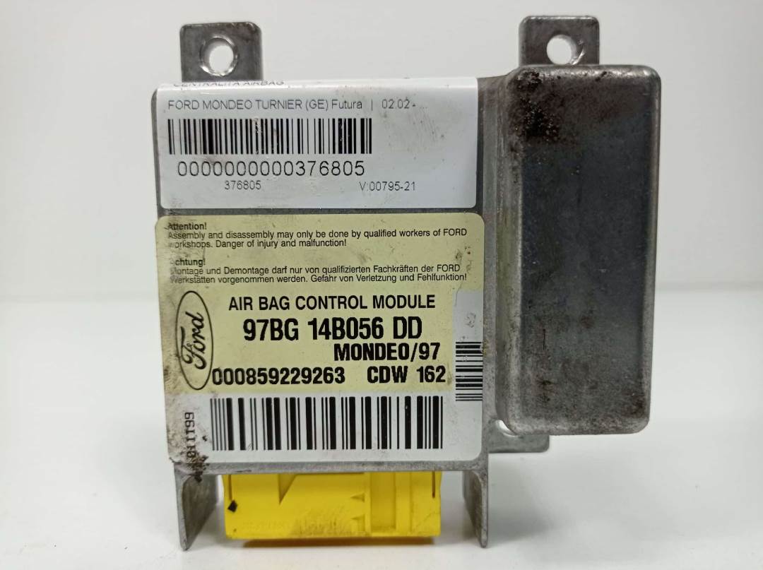 CENTRALITA AIRBAG - 97BG14B056DD - FORD - MONDEO FAMILIAR (GD)