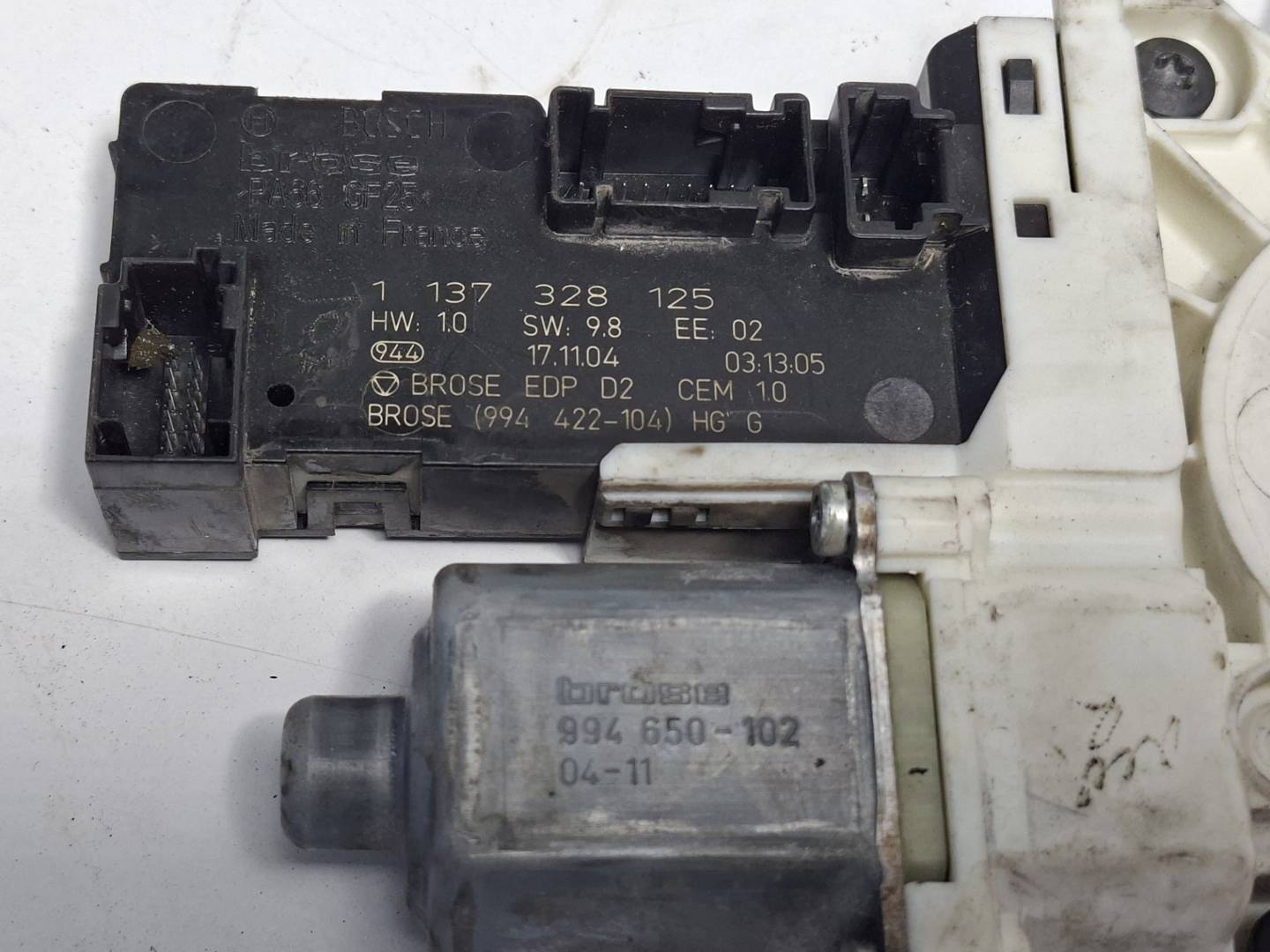 Foto 2 de Elevalunas Delantero Izquierdo Peugeot 407 (2004–2011)