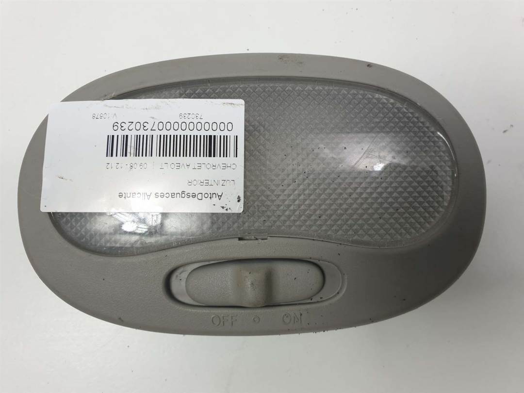 LUZ INTERIOR - 96314278 - CHEVROLET - AVEO