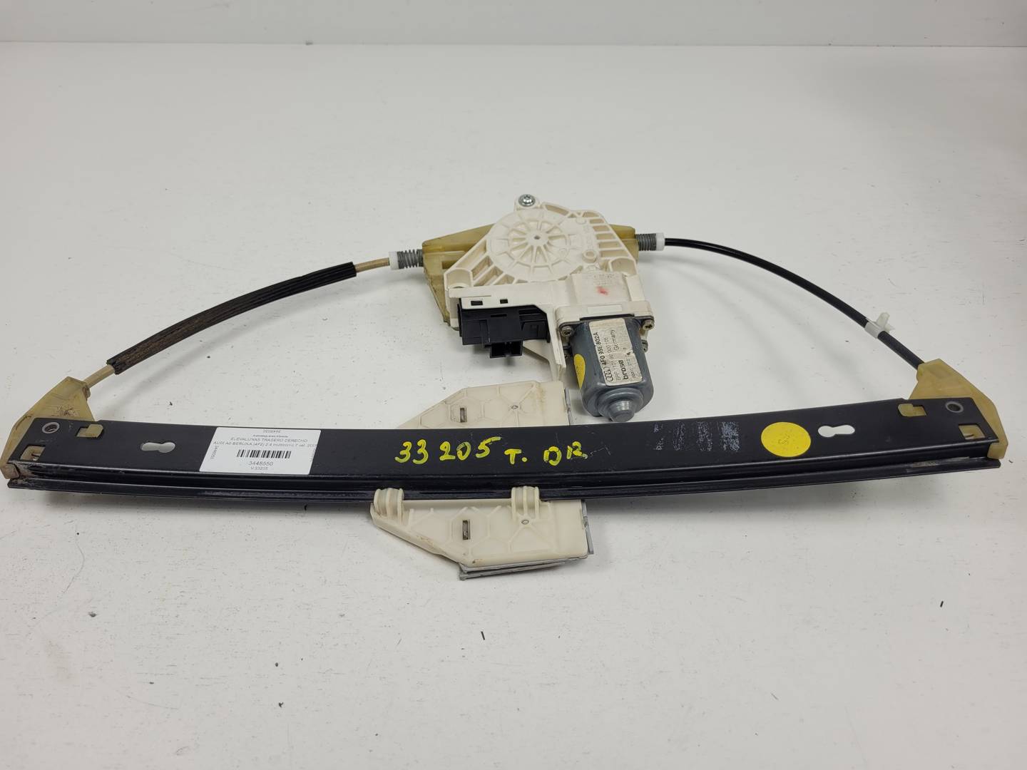 ELEVALUNAS TRASERO DERECHO - 4F0959802A - AUDI - A6 BERLINA (4F2)