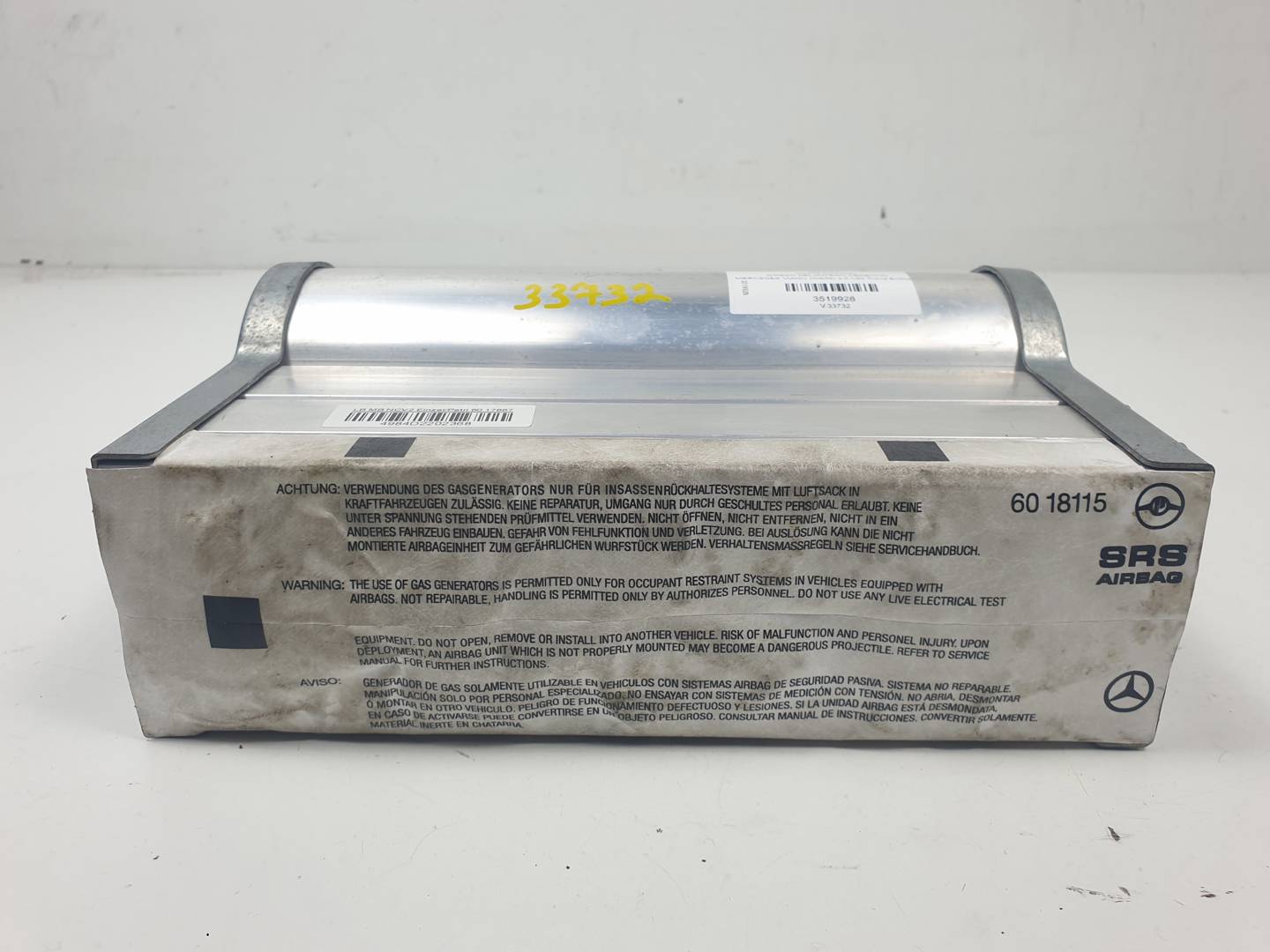 Airbag vorne rechts - 6398600102 - MERCEDES - VIANO (W639)