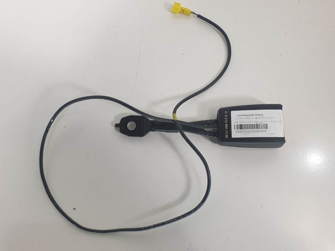 CINTURON SEGURIDAD DELANTERO DERECHO - A2128601369 - MERCEDES - CLASE E (W212) LIM.