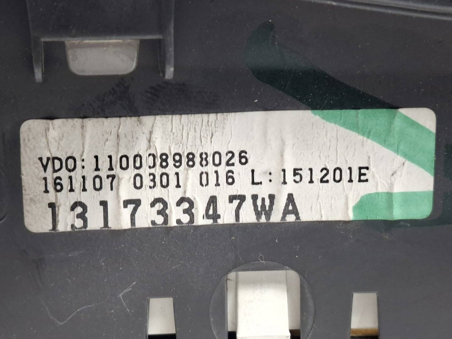 Foto 4 de Cuadro Instrumentos Opel Corsa C (2000–2006)