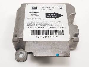 CENTRALITA AIRBAG 09229302 OPEL ASTRA G BERLINA Autodesguaces Alicante