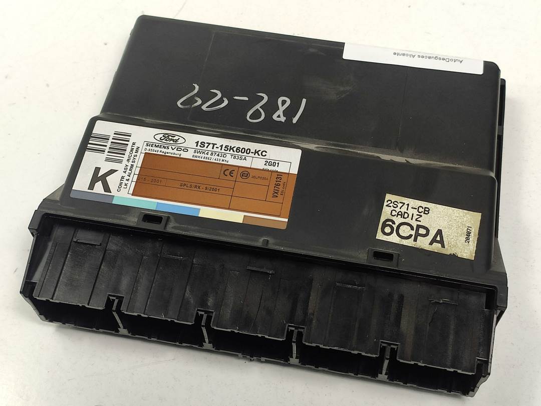 CENTRALITA CHECK CONTROL - 1S7T15K600KC - FORD - MONDEO BERLINA (GE)