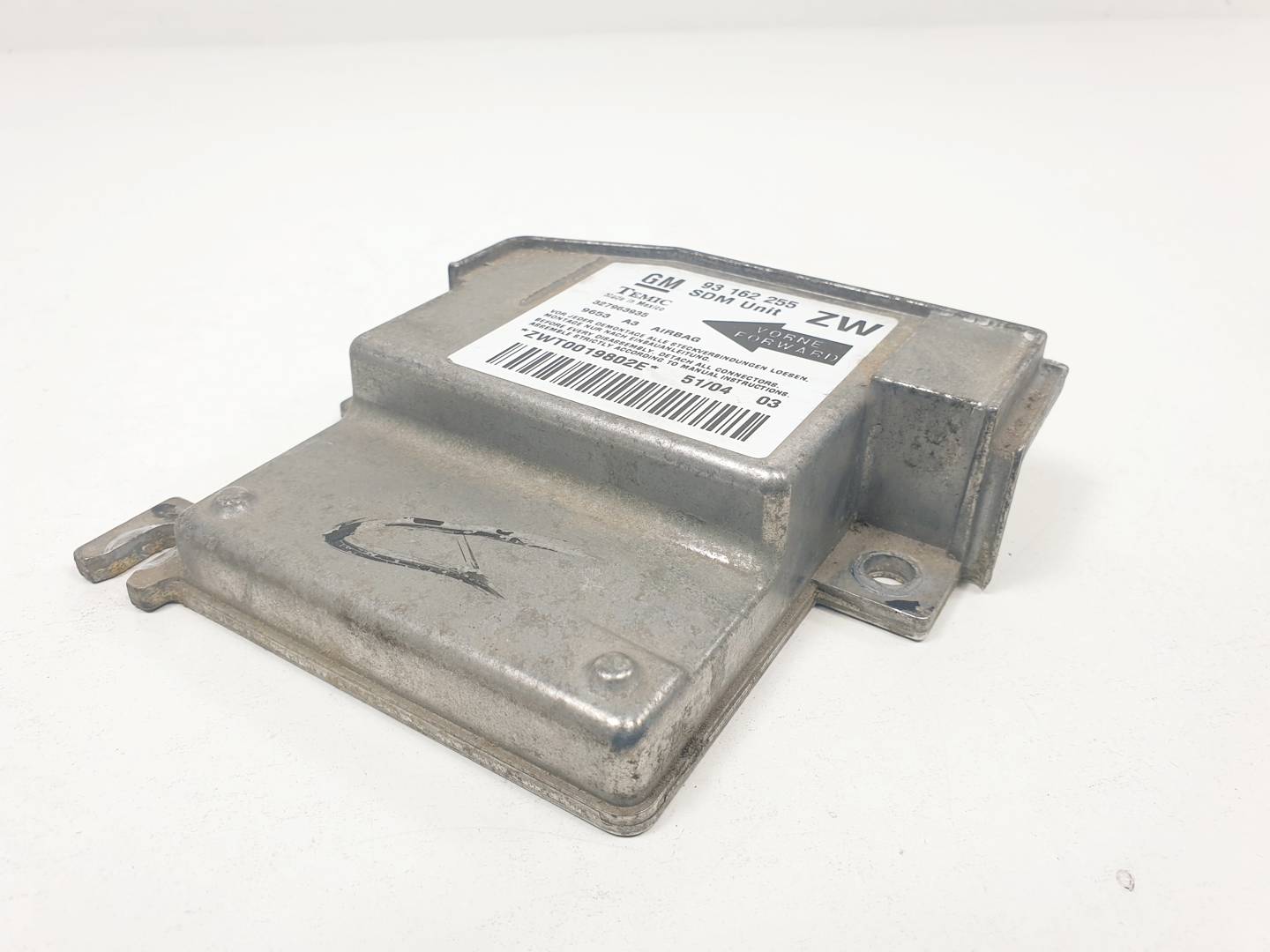 CENTRALITA AIRBAG - 93162255 - OPEL - TIGRA TWIN TOP