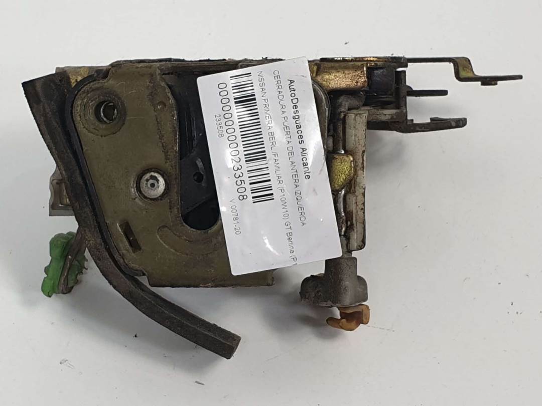 CERRADURA PUERTA DELANTERA IZQUIERDA - NISSAN - PRIMERA BERL./FAMILIAR (P10/W10)