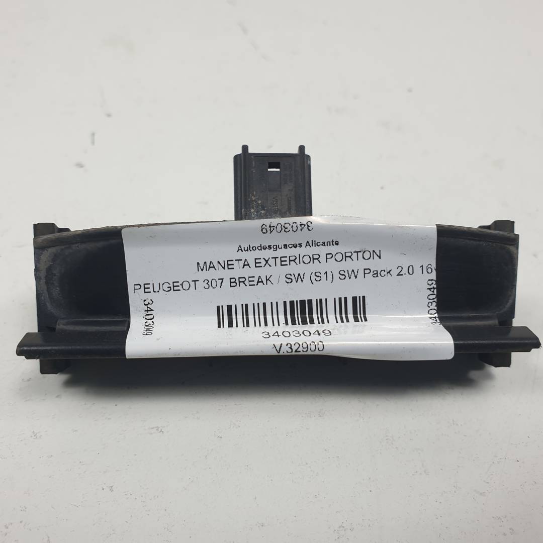MANETA EXTERIOR PORTON - 9638615777 - PEUGEOT - 307 BREAK / SW (S1)