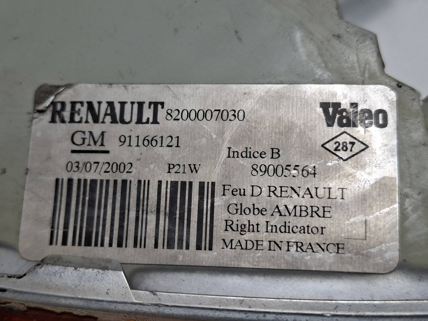 Foto 4 de Piloto Delantero Derecho Renault Trafic Combi (2004)