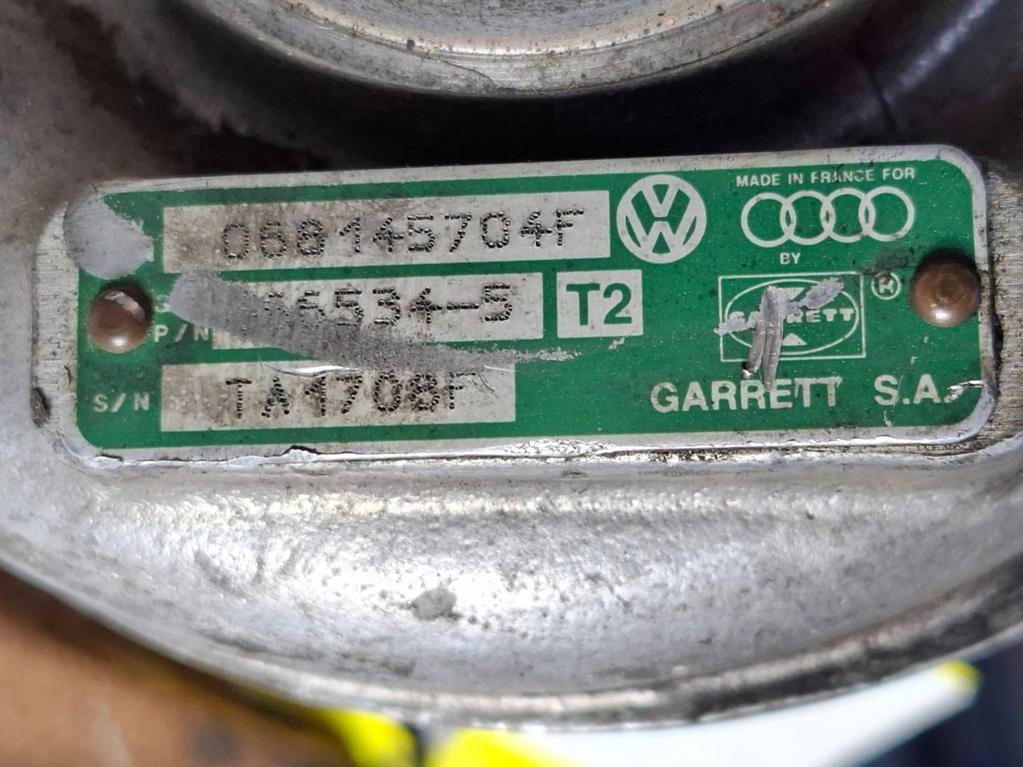 Foto 7 de Turbocompresor Volkswagen Golf II (191/193)