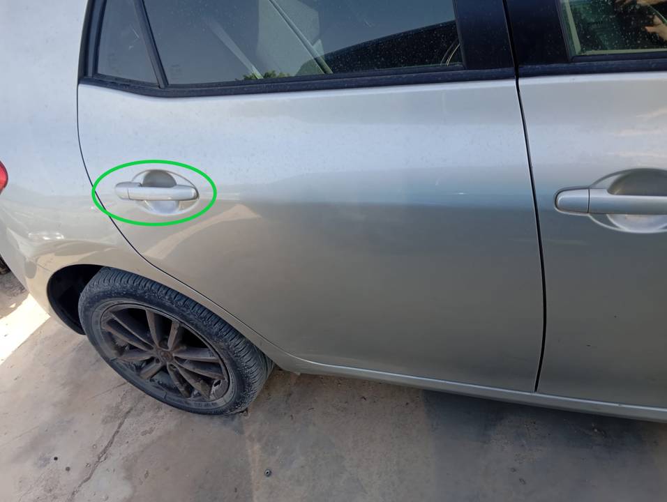 MANETA EXTERIOR TRASERA DERECHA