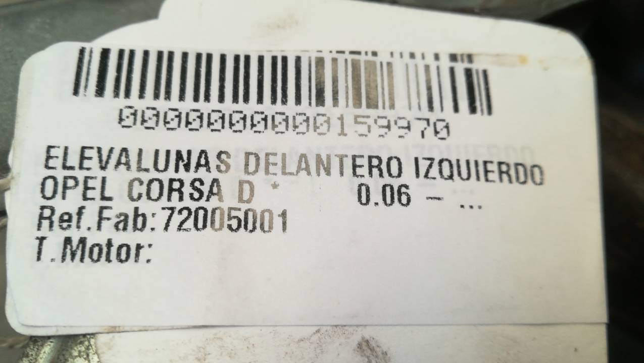 ELEVALUNAS DELANTERO IZQUIERDO