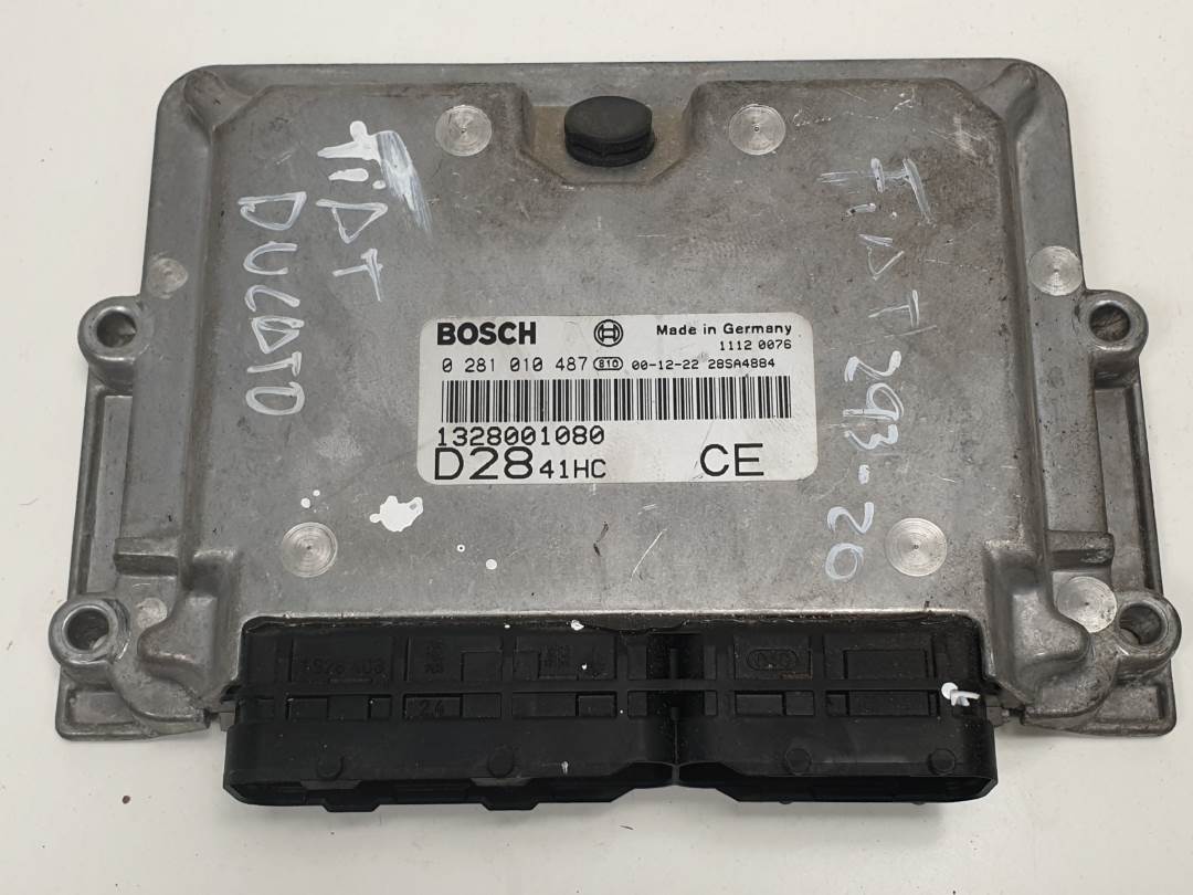 CENTRALITA MOTOR UCE - 0281010487 - FIAT - DUCATO CAJA CERR. TECHO ELEVADO (DESDE 03.94)