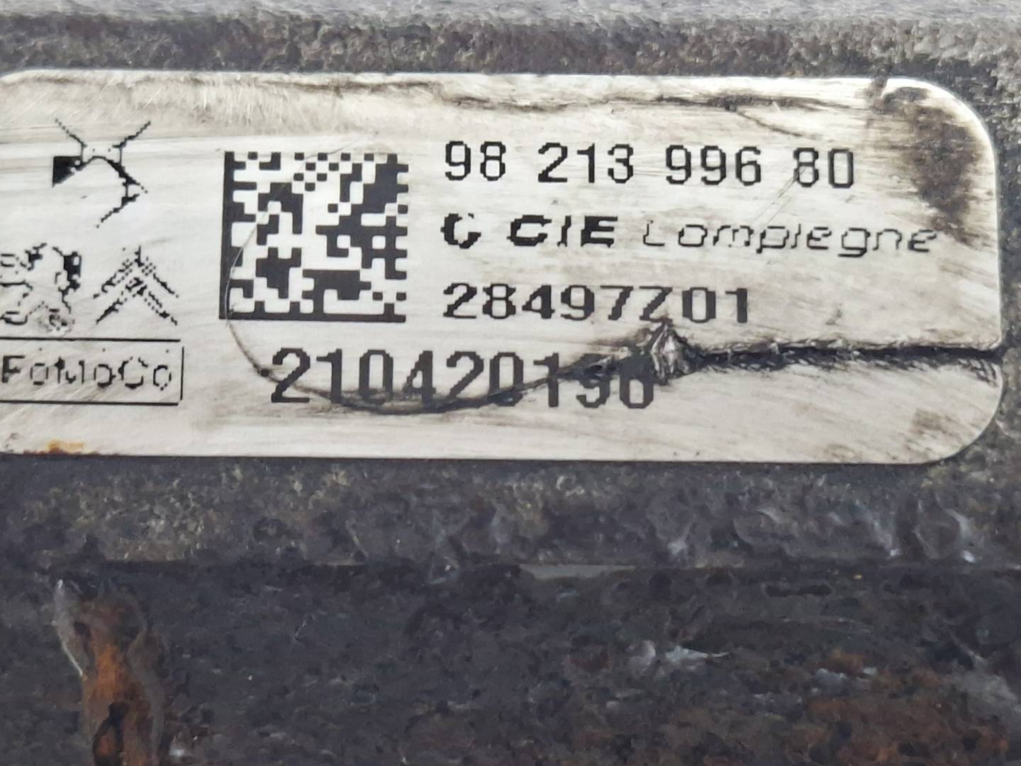Foto 3 de Rampa Inyectora Renault Scenic II (x84,jm) (2003–2010)