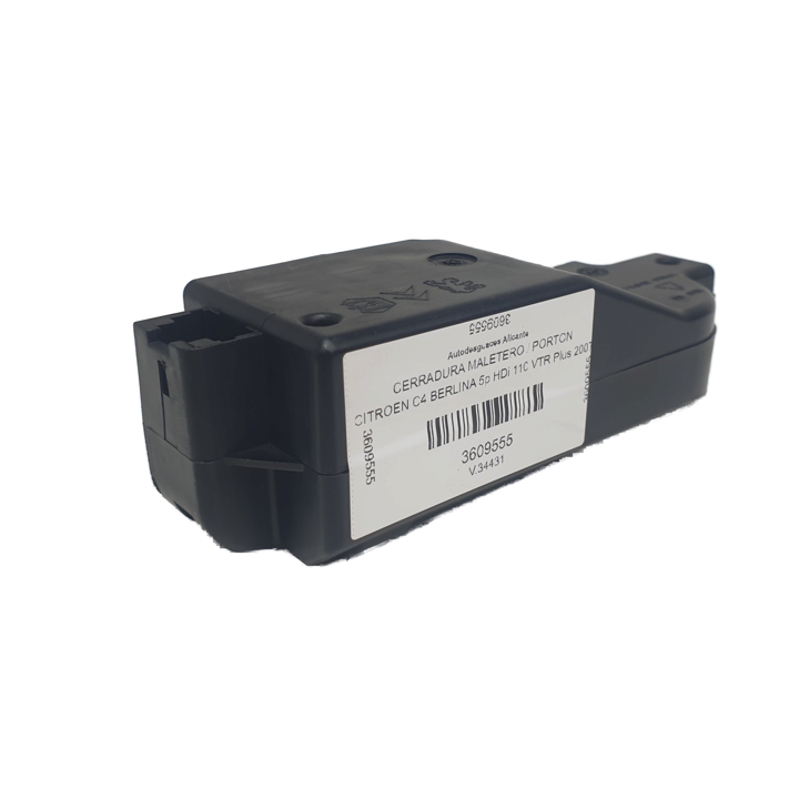 CERRADURA MALETERO / PORTON 9652301980 CITROEN C4 BERLINA Autodesguaces Alicante