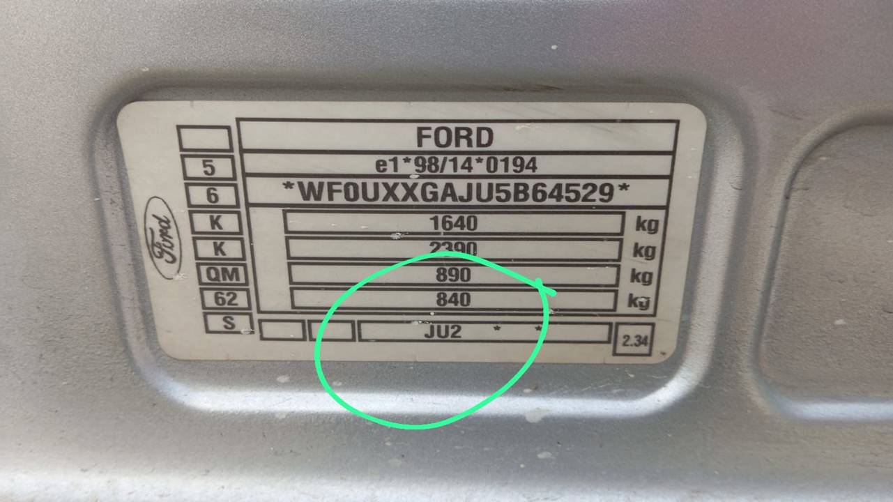 Imagen del vehículo FORD FUSION (CBK)