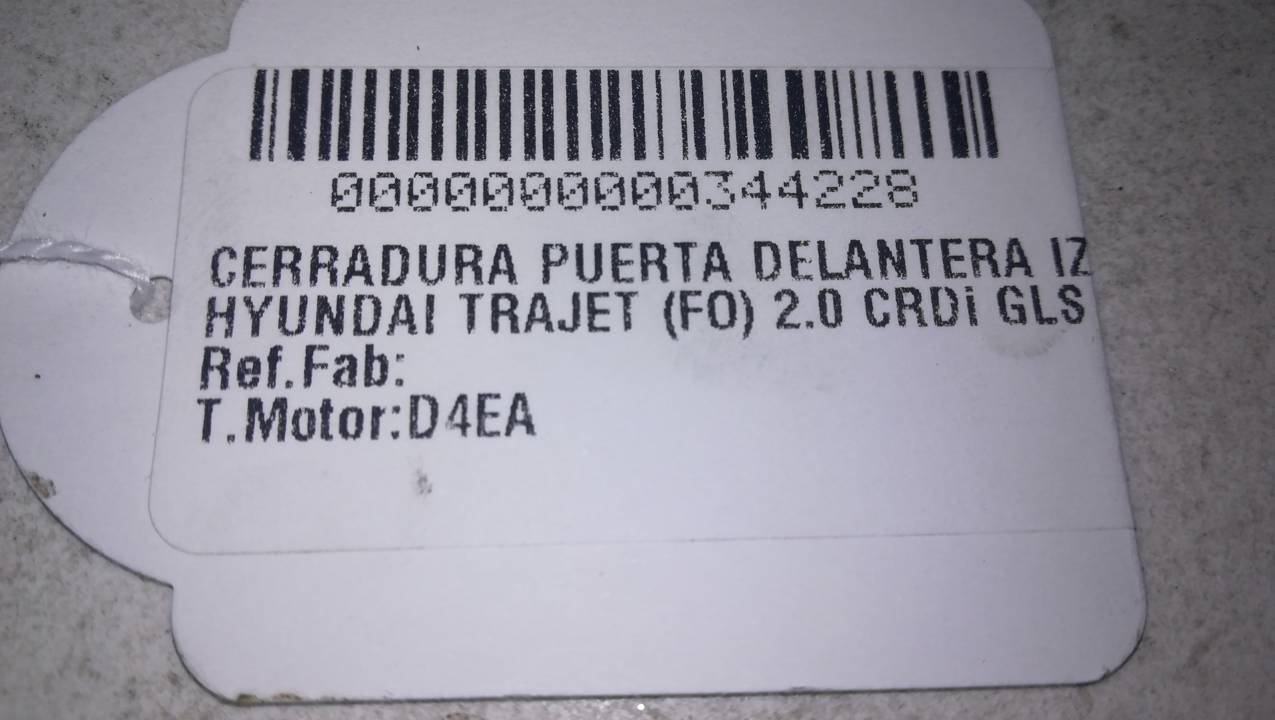 CERRADURA PUERTA DELANTERA IZQUIERDA