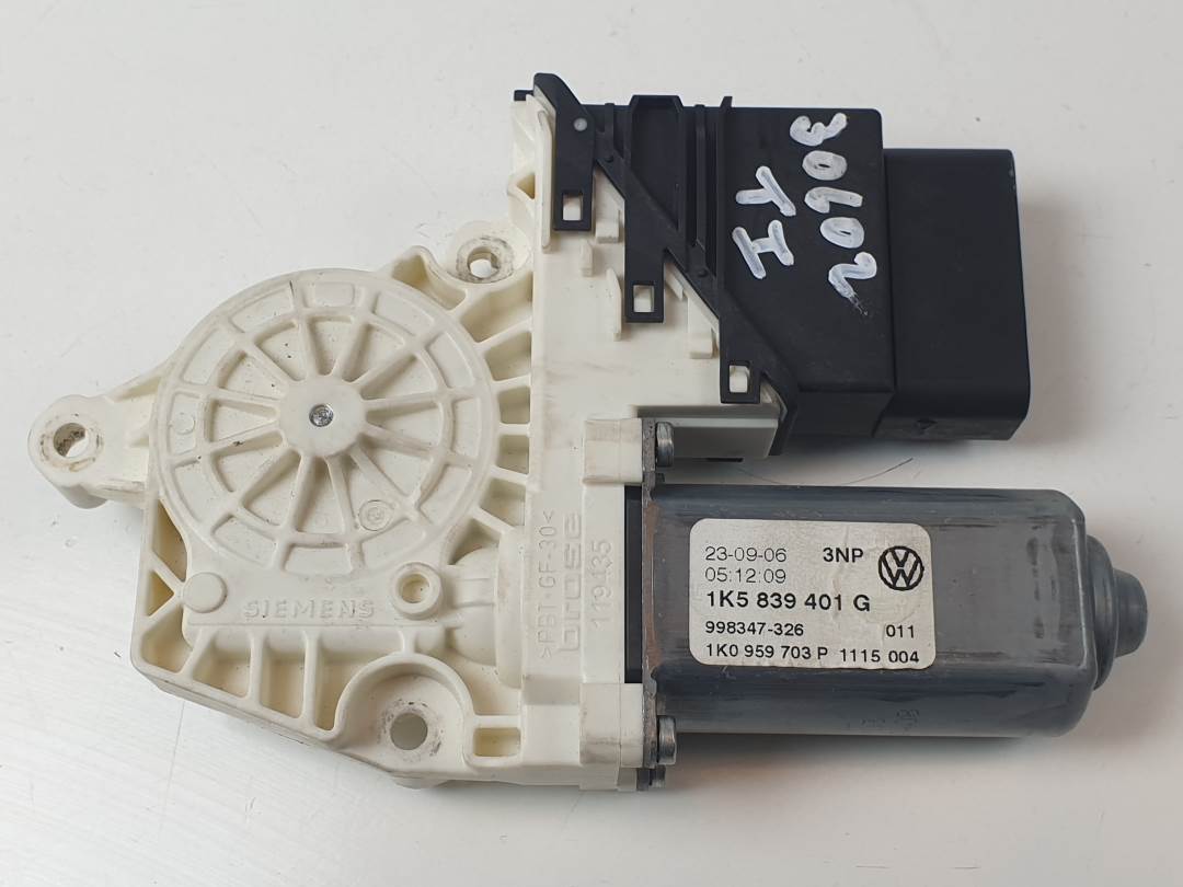 Moteur de lève-vitre arrière gauche - 1K5839401G - VOLKSWAGEN - JETTA (1K2)