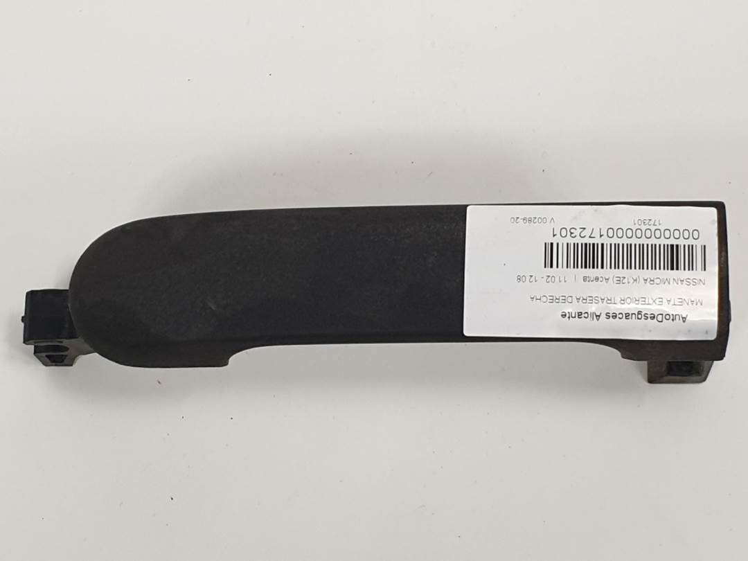 MANETA EXTERIOR TRASERA DERECHA - 242268 - NISSAN - MICRA (K12E)
