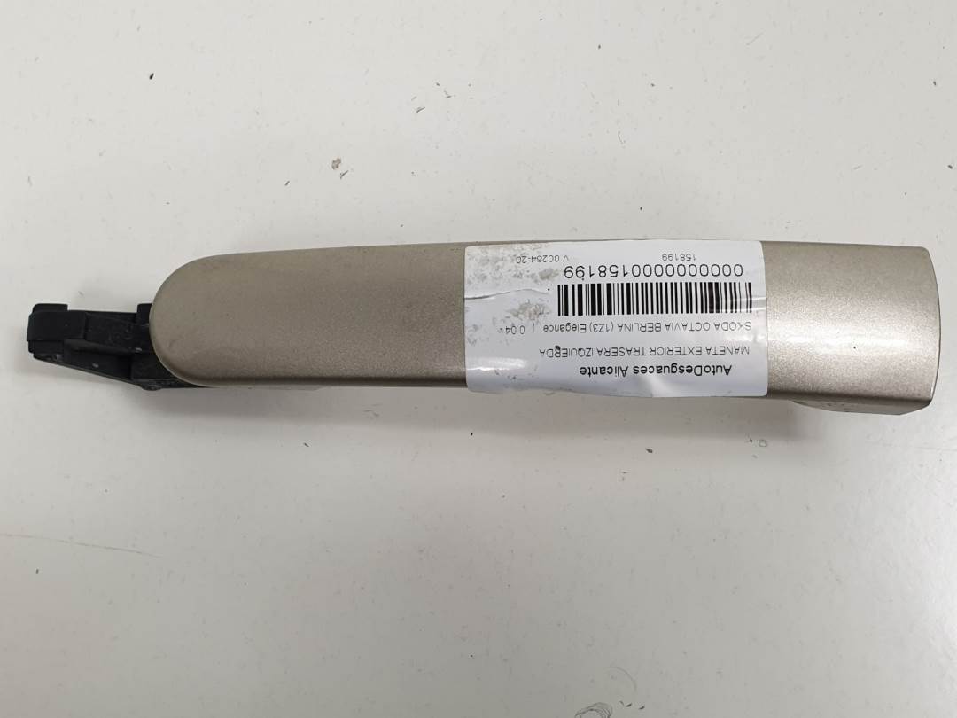 MANETA EXTERIOR TRASERA IZQUIERDA - 3B0837207 - SKODA - OCTAVIA BERLINA (1Z3)