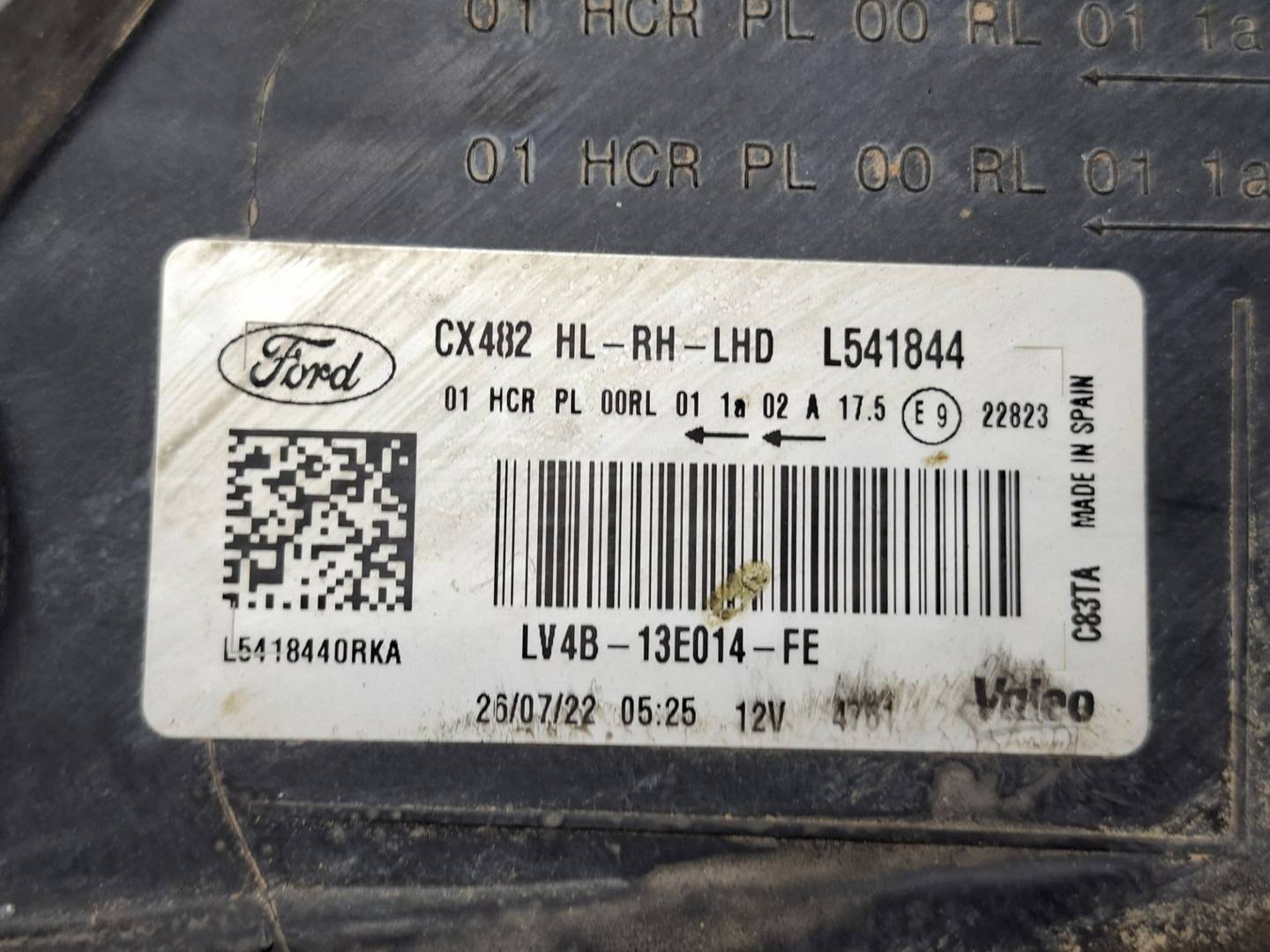 Foto 2 de Faro Izquierdo Ford Kuga (cbs) (2012–2020)