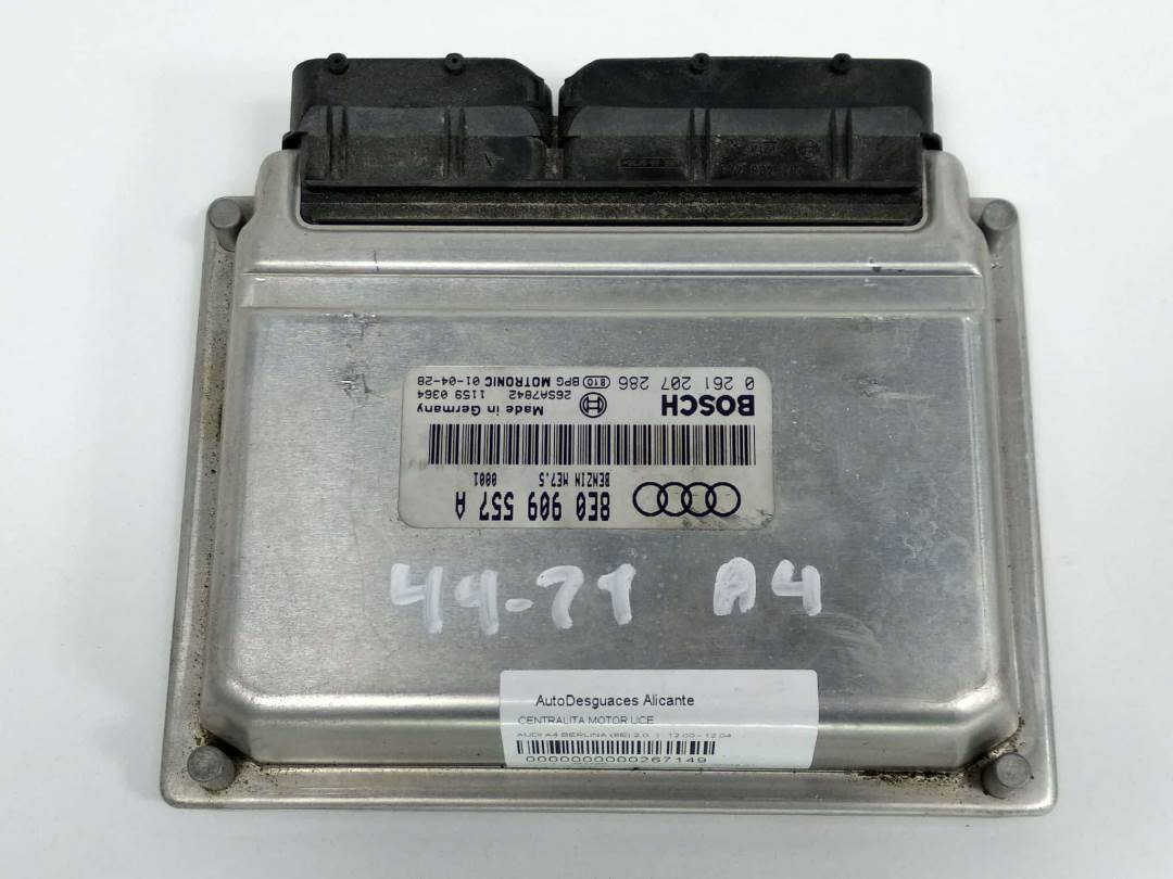 CENTRALITA MOTOR UCE - 0261207286 - AUDI - A4 BERLINA (8E)