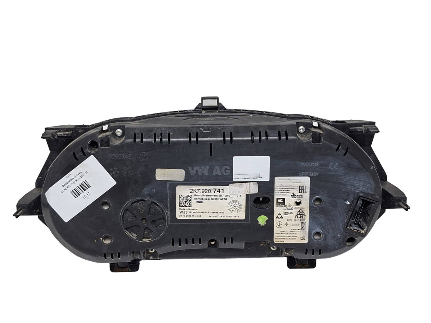 Foto 2 de Cuadro Instrumentos Volkswagen Caddy (2k,sa) (2015–2020)
