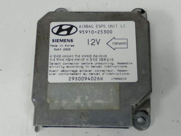 CENTRALITA AIRBAG 9591025300 HYUNDAI ACCENT (LC) Autodesguaces Alicante