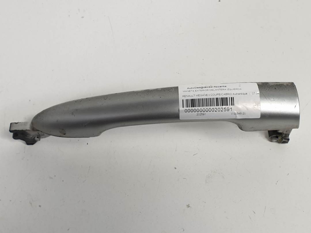MANETA EXTERIOR DELANTERA IZQUIERDA - 8200178953 - RENAULT - MEGANE II COUPE/CABRIO