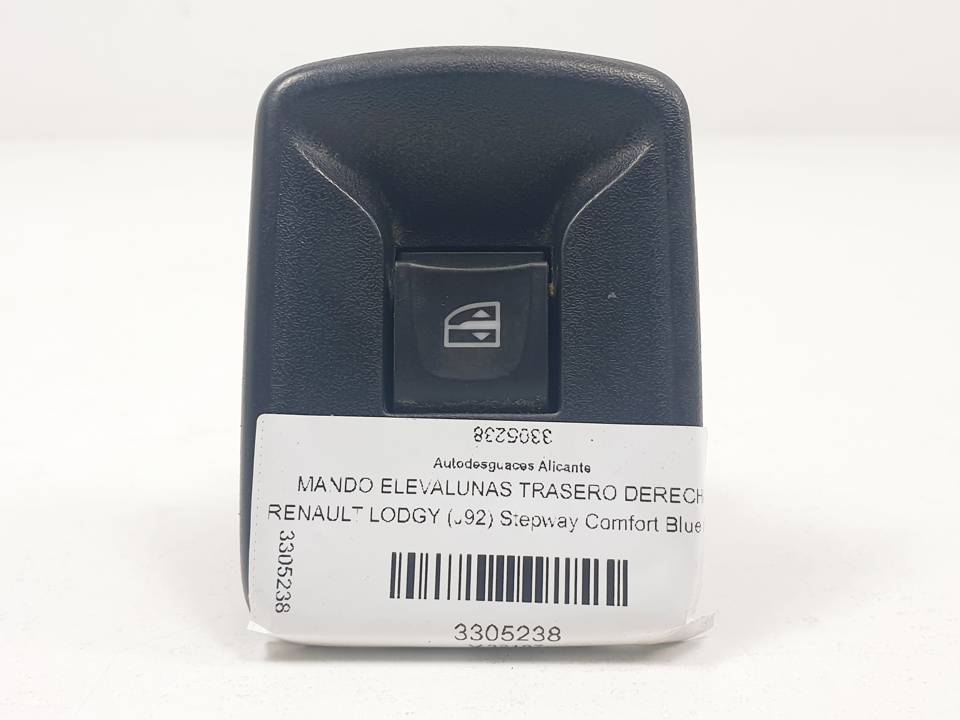 MANDO ELEVALUNAS TRASERO DERECHO DACIA LODGY (J92) Autodesguaces Alicante