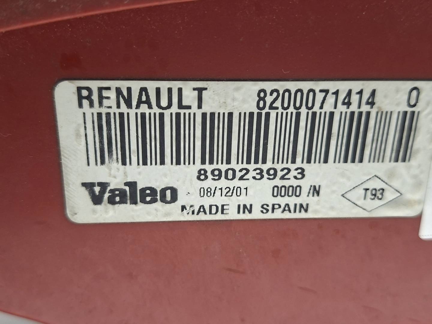 Foto 4 de Piloto Trasero Derecho Renault Clio II Fase II (b/cb0) (2001–2005)