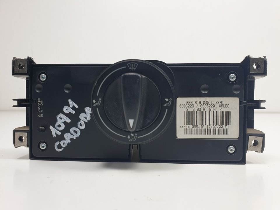 MANDO CALEFACCION / AIRE ACONDICIONADO - 6K0819045C - SEAT - CORDOBA VARIO (6K5)