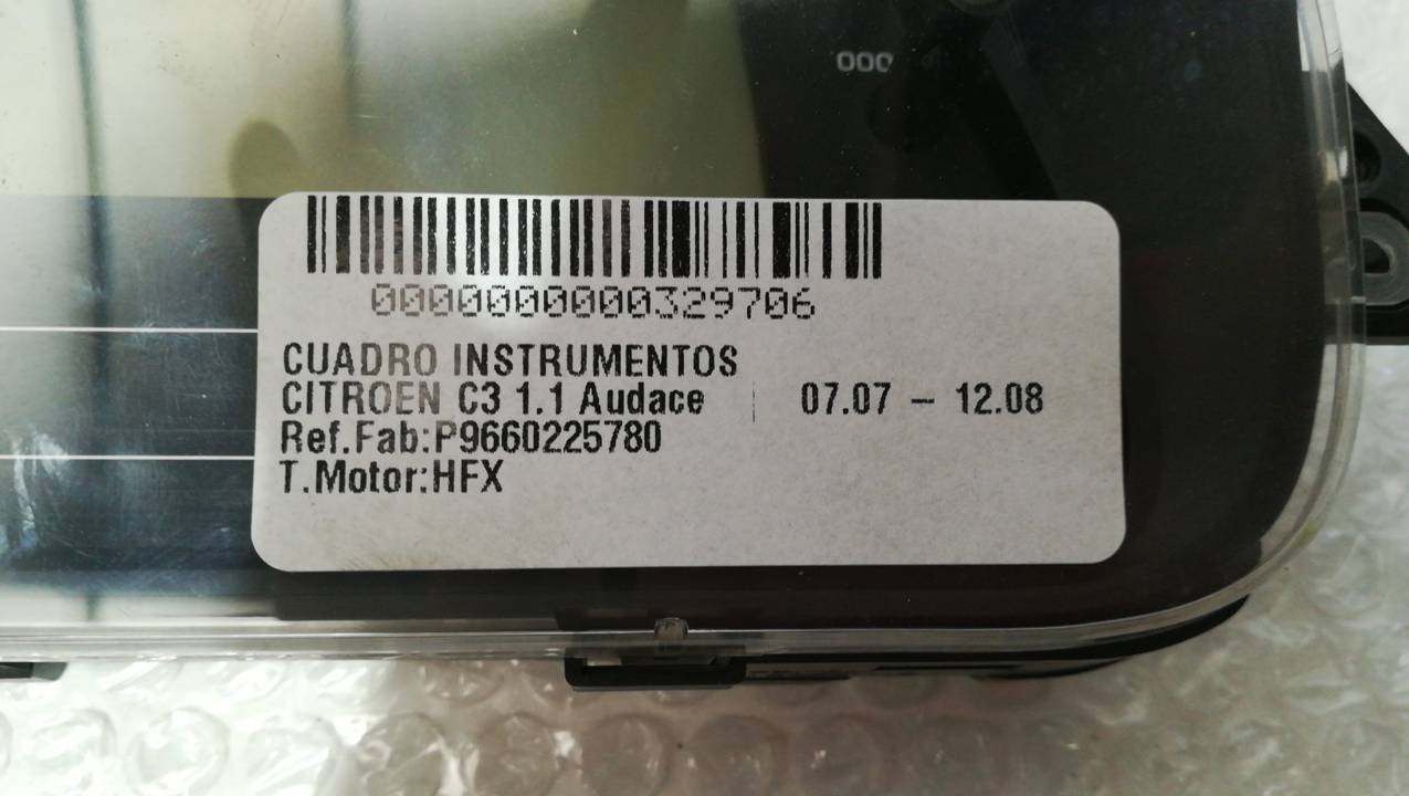 CUADRO INSTRUMENTOS