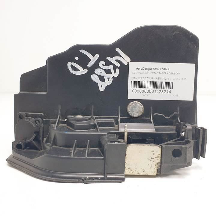CERRADURA PUERTA TRASERA DERECHA - 7167076 - BMW - SERIE 5 TOURING (E61)