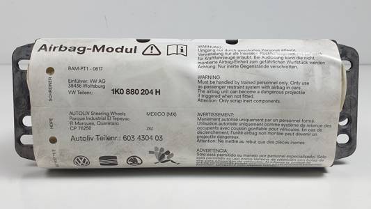 AIRBAG DELANTERO DERECHO 1K0880204H VOLKSWAGEN JETTA (1K2) Autodesguaces Alicante