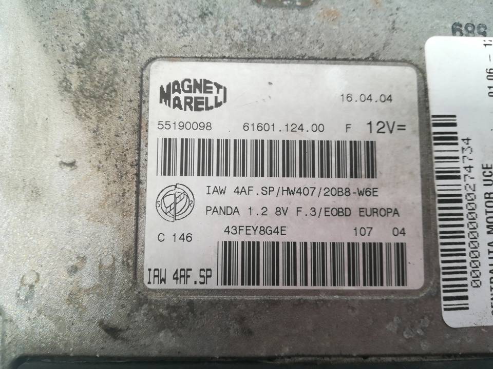 CENTRALITA MOTOR UCE