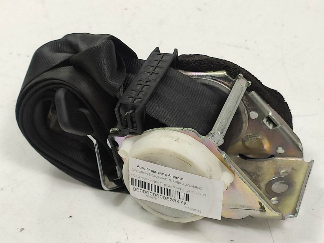CINTURON SEGURIDAD TRASERO IZQUIERDO - 4M51A611B68CC - FORD - KUGA (CBV)