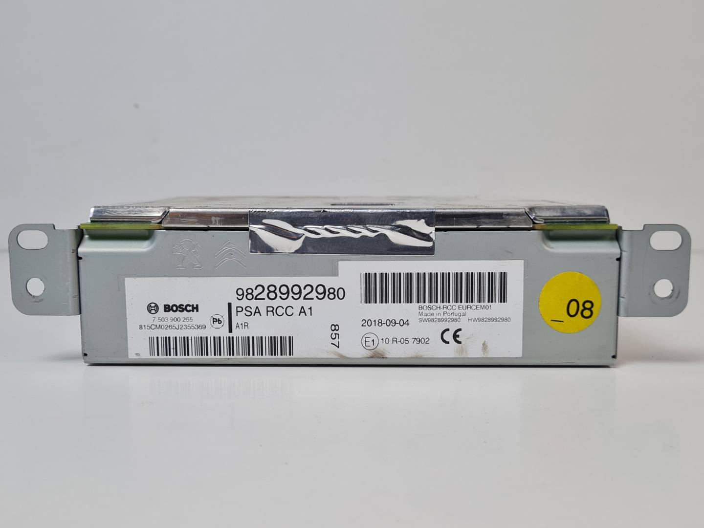 Autoradio / CD-Player - 9828992980 - PEUGEOT - 208