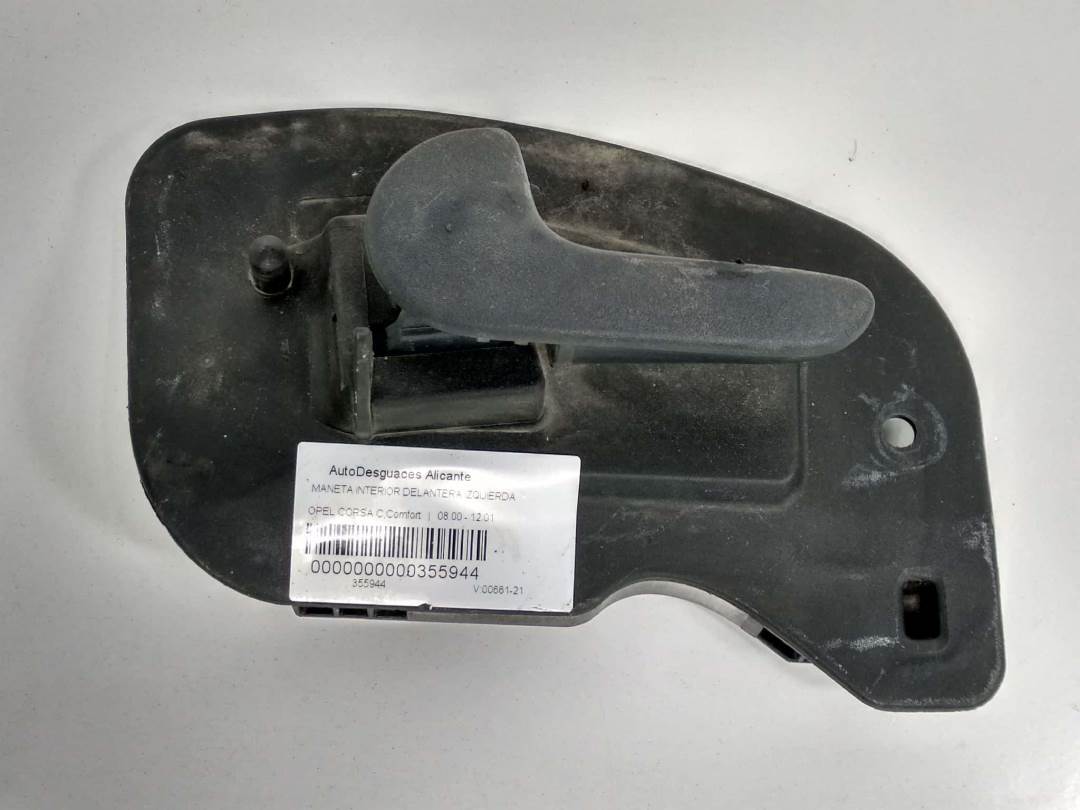 MANETA INTERIOR DELANTERA IZQUIERDA - 24423523 - OPEL - CORSA C