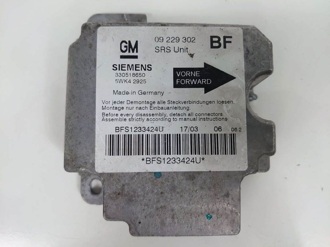 Calculateur d’airbag - 5WK42925 - OPEL - ASTRA G BERLINA