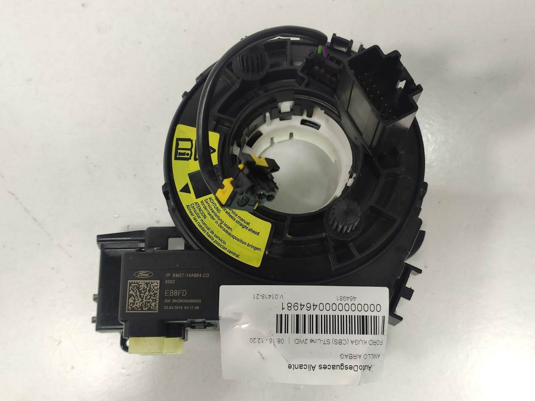 ANILLO AIRBAG - BM5T14A664CD - FORD - KUGA (CBS)