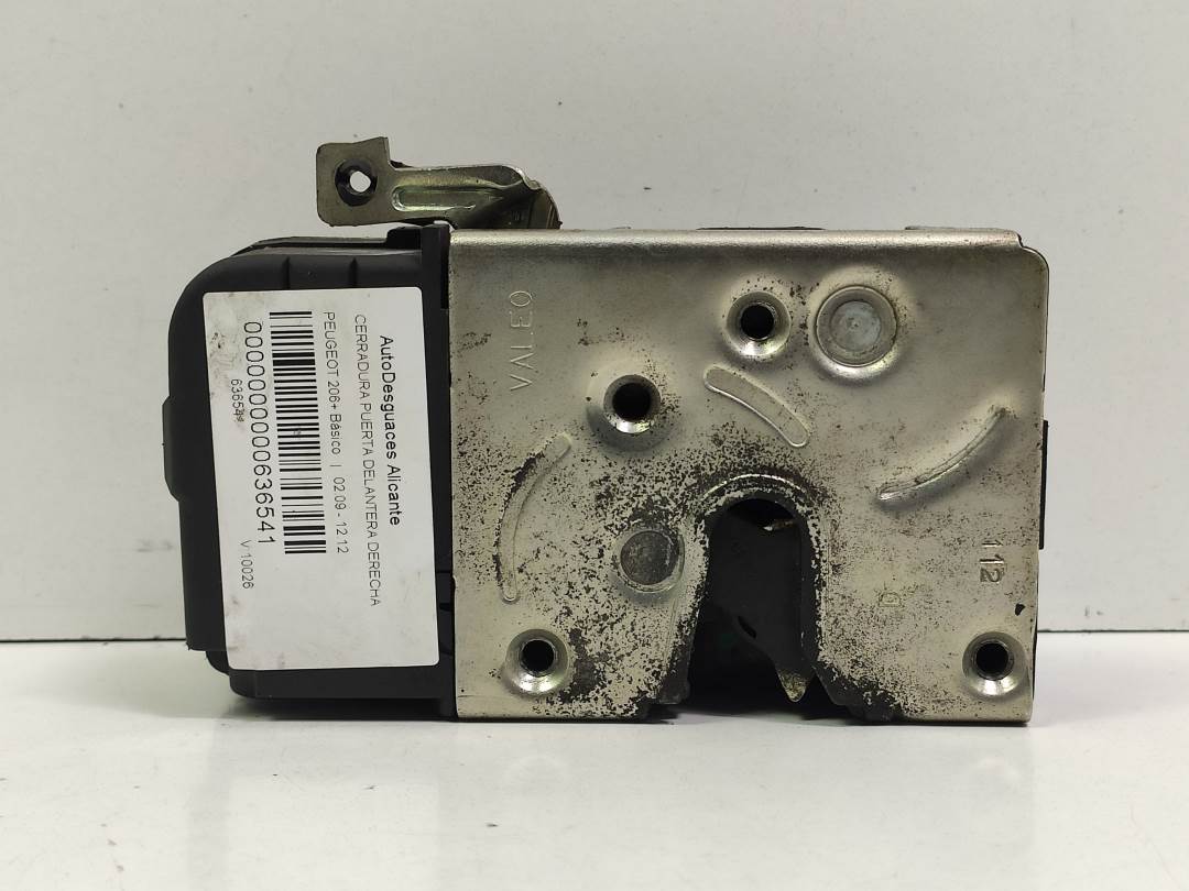 CERRADURA PUERTA DELANTERA DERECHA - PEUGEOT - 206+