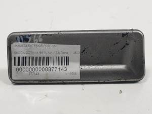MANETA EXTERIOR PORTON 1Z0827574B SKODA OCTAVIA BERLINA (1Z3) Autodesguaces Alicante