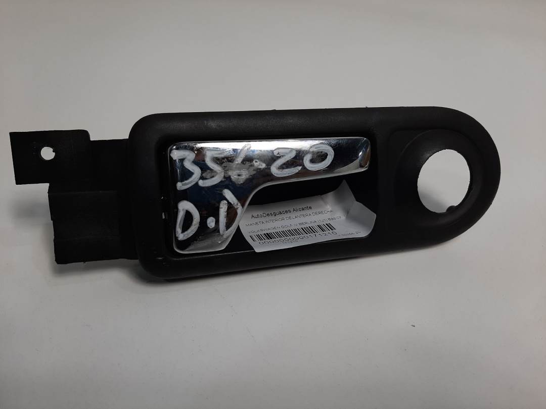 MANETA INTERIOR DELANTERA DERECHA - 1J0837114 - VOLKSWAGEN - GOLF IV BERLINA (1J1)